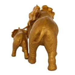 10" Gold Eclectic Elephant Sculpture -Michaels Decor Sale D492326S 6