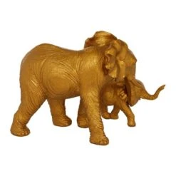 10" Gold Eclectic Elephant Sculpture -Michaels Decor Sale D492326S 7