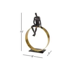 Black Resin Modern Sculpture, Man 15" X 9" X 5" -Michaels Decor Sale D492909S 10