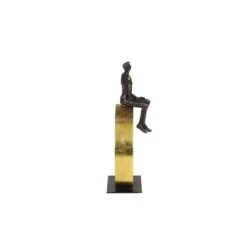 Black Resin Modern Sculpture, Man 15" X 9" X 5" -Michaels Decor Sale D492909S 5