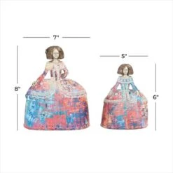 Set Of 2 Multi Polystone Tuscan Sculptures, 8" X 5" X 4" -Michaels Decor Sale D492923S 7