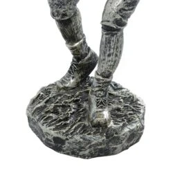 Silver Polystone Sculpture, Baseball Player 16" X 6" X 6" 14 Silver Polystone Sculpture, Baseball Player 16" X 6" X 6" -Michaels Decor Sale D492939S 4
