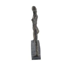 Brass Polystone Modern Sculpture, Yoga 12" X 14" X 3" -Michaels Decor Sale D492942S 3