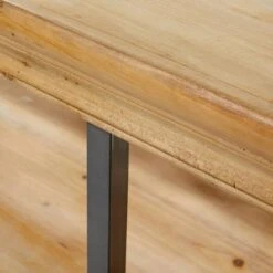 Brown Wood Industrial Shelving Unit, 34 " X 48 " X 17 " -Michaels Decor Sale D493167S 4