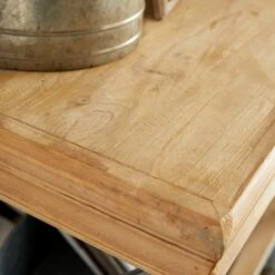 Brown Wood Industrial Shelving Unit, 34 " X 48 " X 17 " -Michaels Decor Sale D493167S 5