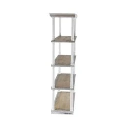 Brown Wood Farmhouse Shelving Unit, 64 " X 47 " X 15 " -Michaels Decor Sale D493174S 2