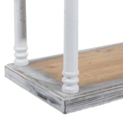 Brown Wood Farmhouse Shelving Unit, 64 " X 47 " X 15 " -Michaels Decor Sale D493174S 7