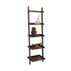 Brown Wood Traditional Shelving Unit, 69 " X 21 " X 14 " -Michaels Decor Sale D493195S 2