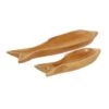Brown Fish Teak Wood Coastal Style Tray Set -Michaels Decor Sale D493656S 1