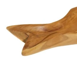 Brown Fish Teak Wood Coastal Style Tray Set -Michaels Decor Sale D493656S 4