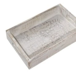 White Mango Wood Farmhouse Tray Set -Michaels Decor Sale D493668S 3
