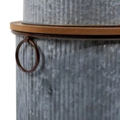 Set Of 3 Brown Metal Farmhouse Storage Bench, 23", 48" -Michaels Decor Sale D493846S 7