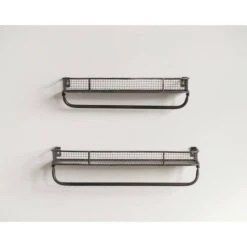 Hello Honey® Metal Wall Shelf With Hanging Bar Set 9 Hello Honey® Metal Wall Shelf With Hanging Bar Set -Michaels Decor Sale D493958S 3