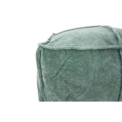 Hello Honey® 24" Square Cotton Velvet Pouf Teal -Michaels Decor Sale D494021S 2