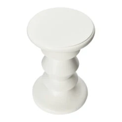 Hello Honey® Berns Mid-Century Modern Solid Mango Table With Flat Top White -Michaels Decor Sale D494125S 4