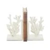 7" Coral Metal Bookend Set White -Michaels Decor Sale D494217S 1