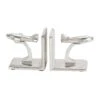 5" Silver Aluminum Contemporary Plane Bookends -Michaels Decor Sale D494218S 1