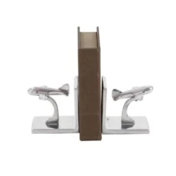 5" Silver Aluminum Contemporary Plane Bookends -Michaels Decor Sale D494218S 5