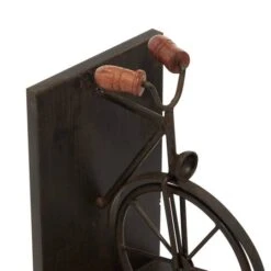 9" Contemporary Bicycle Iron Bookend Set Black -Michaels Decor Sale D494219S 5
