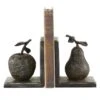 6" Gray Metal Rustic Fruit Bookends -Michaels Decor Sale D494221S 1