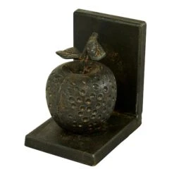 6" Gray Metal Rustic Fruit Bookends 11 6" Gray Metal Rustic Fruit Bookends -Michaels Decor Sale D494221S 3