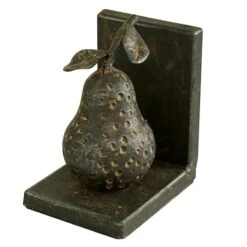 6" Gray Metal Rustic Fruit Bookends 12 6" Gray Metal Rustic Fruit Bookends -Michaels Decor Sale D494221S 4