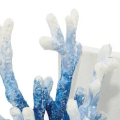 7" Coral Metal Bookend Set Blue -Michaels Decor Sale D494223S 5