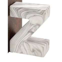 CosmoLiving By 8" Cosmopolitan Contemporary A & Z Dolomite Bookend Set White 14 CosmoLiving By 8" Cosmopolitan Contemporary A & Z Dolomite Bookend Set White -Michaels Decor Sale D494224S 3