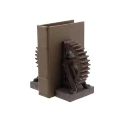7" Brown Industrial Gear Bookends -Michaels Decor Sale D494226S 6