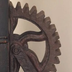 7" Brown Industrial Gear Bookends -Michaels Decor Sale D494226S 7