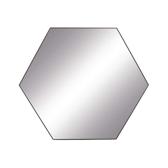 Clear Contemporary Wood Wall Mirror, 35" X 41" 4 Clear Contemporary Wood Wall Mirror, 35" X 41" - Image 2