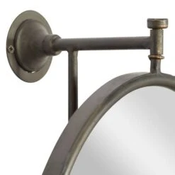 29" Oval Wood Wall Mirror Black -Michaels Decor Sale D494466S 3