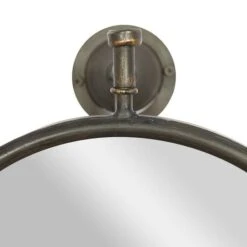 29" Oval Wood Wall Mirror Black -Michaels Decor Sale D494466S 4