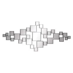 Silver Glam Wood Wall Mirror, 48" X 21" -Michaels Decor Sale D494481S 1 1