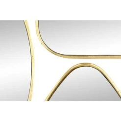 CosmoLiving By Cosmopolitan Set Of 4 Gold Wood Glam Wall Mirror, 24", 21", 20" -Michaels Decor Sale D494482S 3