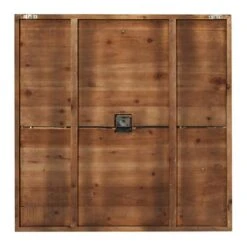 Brown Contemporary Wood Wall Clock, 30" X 30" -Michaels Decor Sale D495809S 5