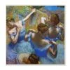 Stupell Industries Ballet Dancers Blue Green Classic Degas Painting,12" X 12" -Michaels Decor Sale D497269S 1