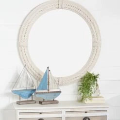 Set Of 2 Blue Metal Coastal Sail Boat Sculpture, 17", 16" -Michaels Decor Sale D501423S 9