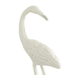 Set Of 2 White Metal Coastal Bird Sculpture, 10", 12" -Michaels Decor Sale D501428S 3
