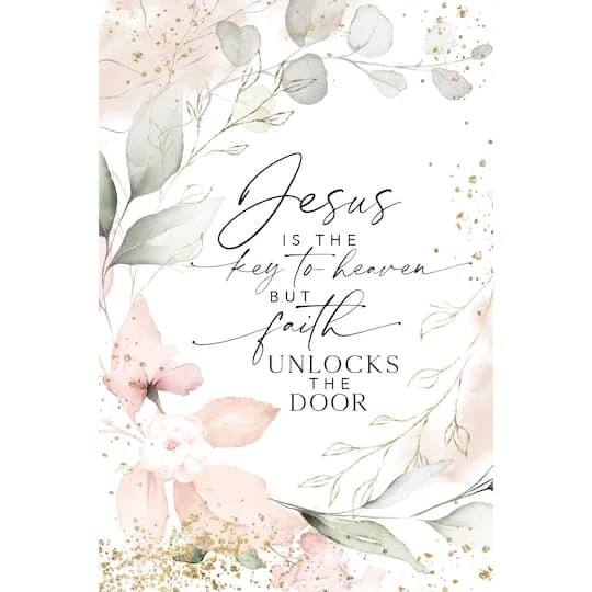 Jesus Is The Key Plaque 3 Jesus Is The Key Plaque