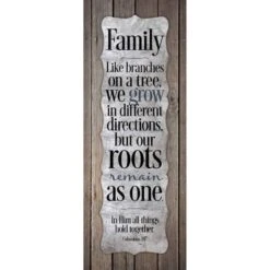 New Horizons Family-Like Branches On A Tree Wood Plaque -Michaels Decor Sale D502025S 1 1