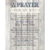 A Prayer For My Son Wall Plaque -Michaels Decor Sale D502098S 1