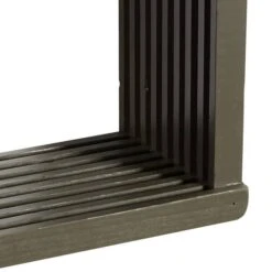 Gray Wood Contemporary Wall Shelf, 12" X 23" X 7" 14 Gray Wood Contemporary Wall Shelf, 12" X 23" X 7" -Michaels Decor Sale D502372S 3