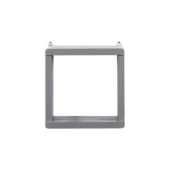 Gray Wood Contemporary Wall Shelf, 12" X 12" X 7" -Michaels Decor Sale D502373S 2