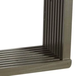 Gray Wood Contemporary Wall Shelf, 12" X 12" X 7" -Michaels Decor Sale D502373S 4