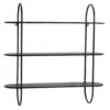 Black Iron Modern Wall Shelves, 28" X 28" X 8" -Michaels Decor Sale D502380S 1