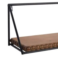 Set Of 3 Black Metal Industrial Wall Shelf, 24", 19", 14" -Michaels Decor Sale D502384S 3