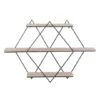 Brown Wood Contemporary Wall Shelf, 20" X 30" X 7" 2 Brown Wood Contemporary Wall Shelf, 20" X 30" X 7" -Michaels Decor Sale D502394S 1