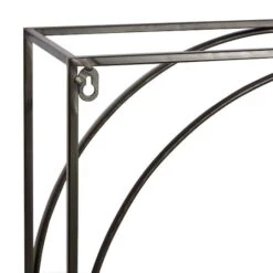 Gray Metal Contemporary Wall Shelf, 32" X 32" X 7" 16 Gray Metal Contemporary Wall Shelf, 32" X 32" X 7" -Michaels Decor Sale D502398S 5