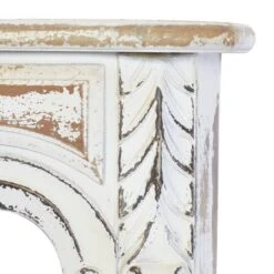 White Wood Vintage Wall Shelf, 9" X 36" X 6" 15 White Wood Vintage Wall Shelf, 9" X 36" X 6" -Michaels Decor Sale D502399S 3